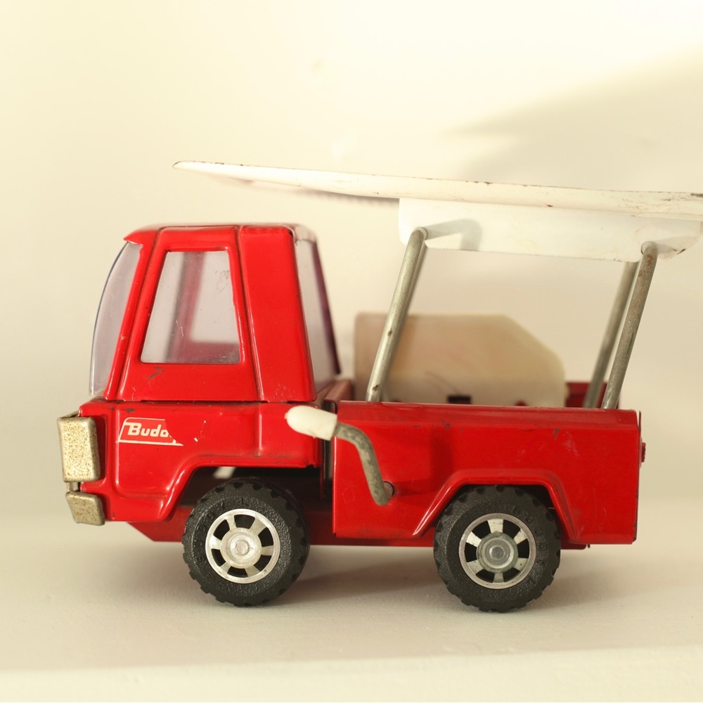 vintage 1970s Buddy L Turbine Transport Steel Toy Truck